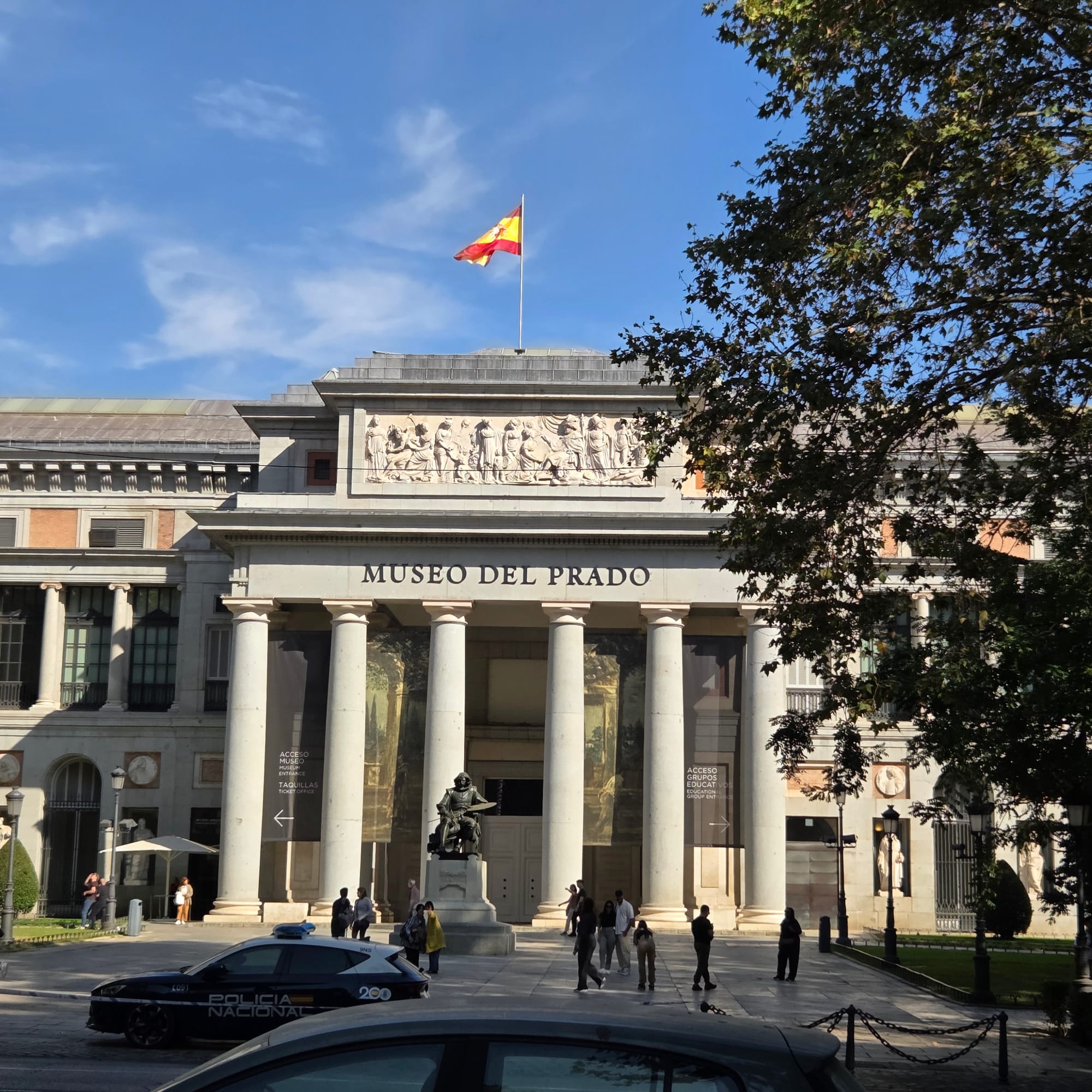Preparing to Leave Madrid - Evening Walk