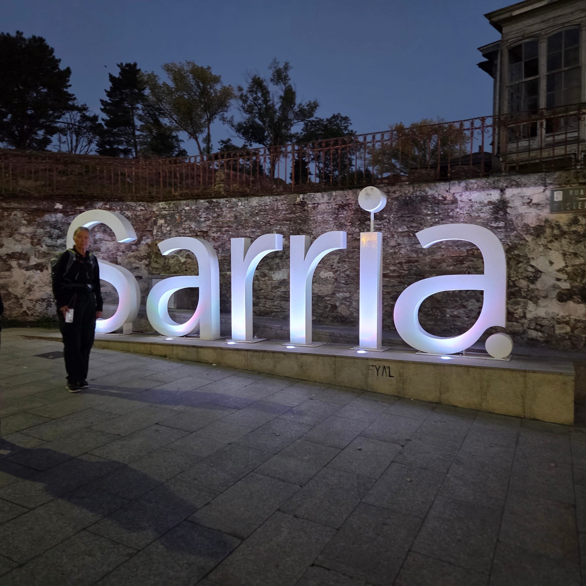 Camino Arrival Day:  Arrived Sarria to Start Camino