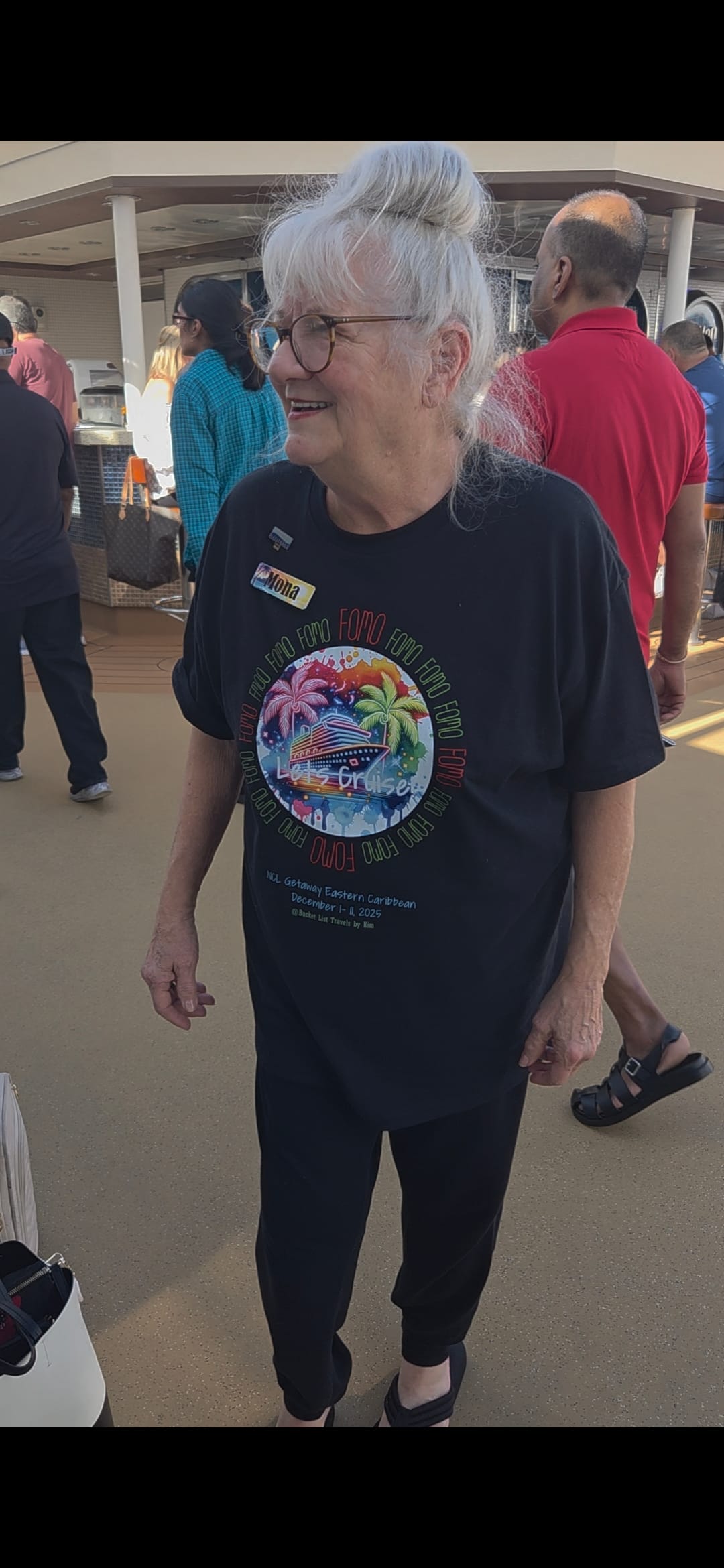 Mona the Dancing Queen on NCL Getaway